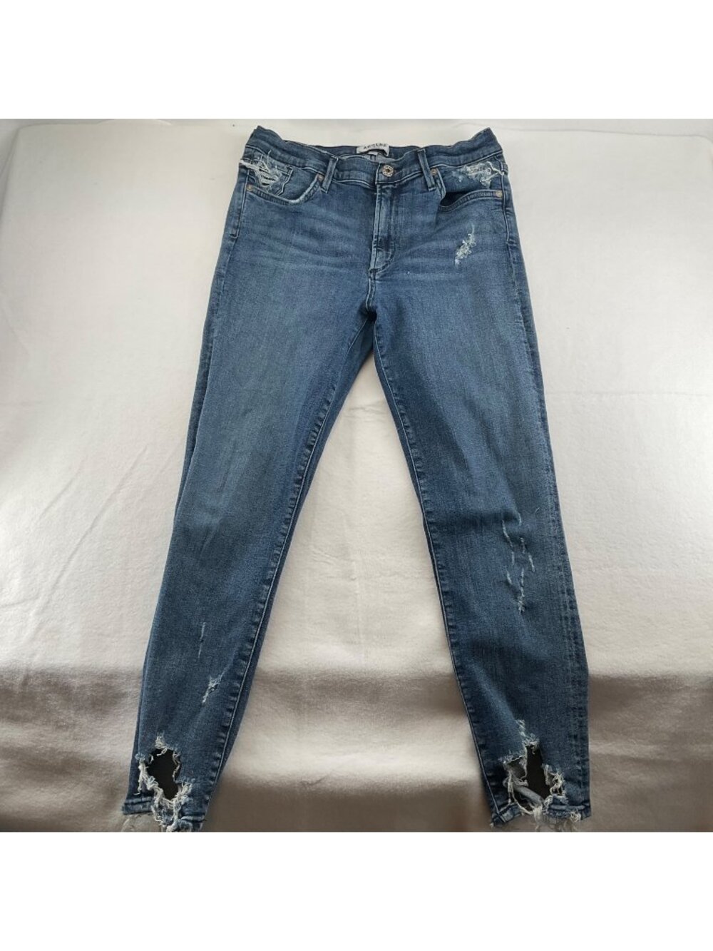 AGoldE jeans cotton mid rise waist 29 SZ 31